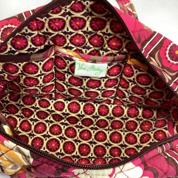 Vera Bradley Carnaby Shoulder Bag Purse Retired Print - Picture 7 of 11